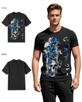 G West Mens Smoky Skull Tee G West