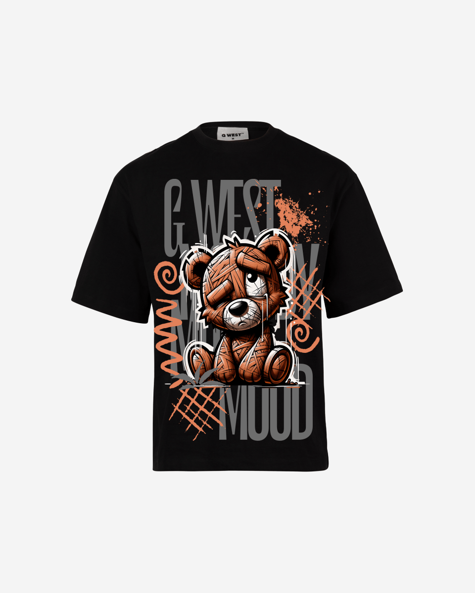 G WEST MOOODY MOOD OVERSIZED T-Shirt Mens G West