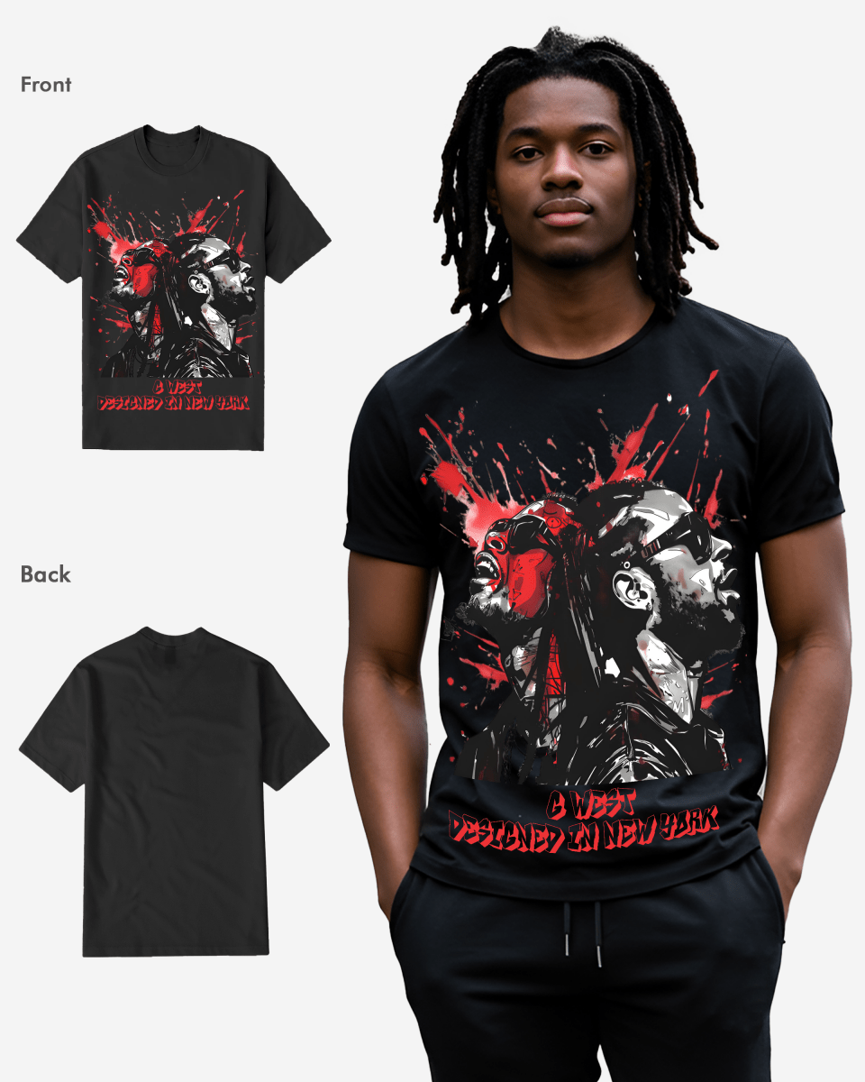 G West Mens Music Club Tee G West