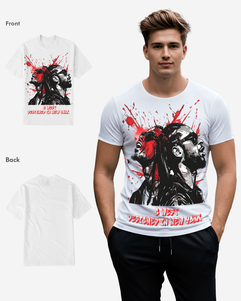 G West Mens Music Club Tee G West