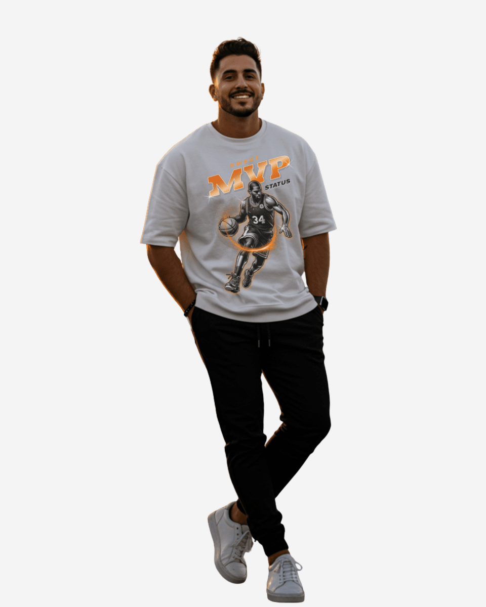Camiseta de hombre extragrande G West Mvp