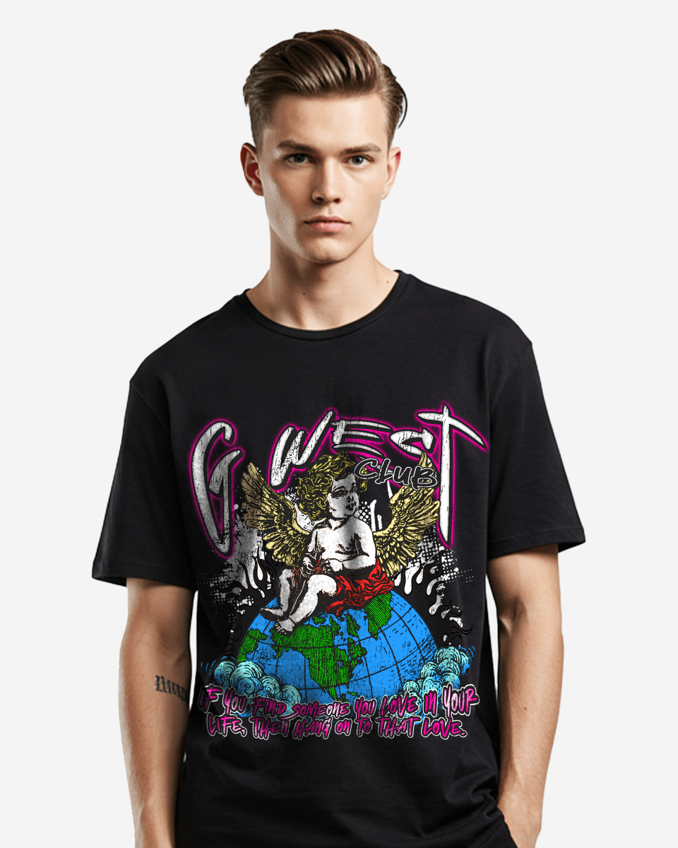 G West My World Oversized Tee G West