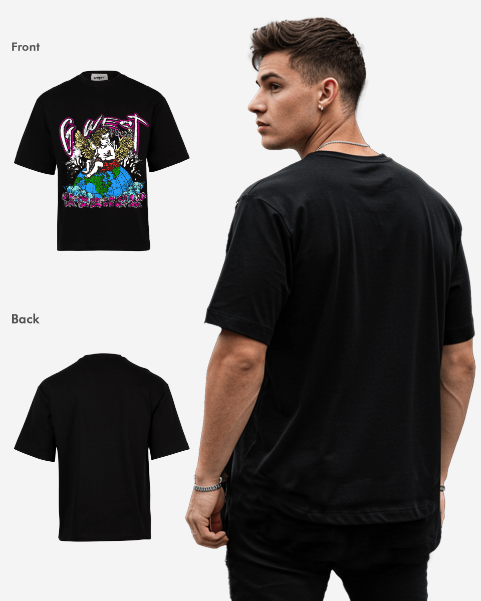 G West My World Oversized Tee G West