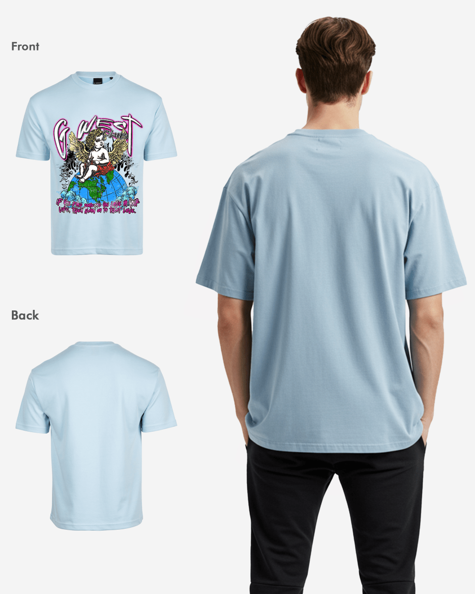 G West My World Oversized Tee G West