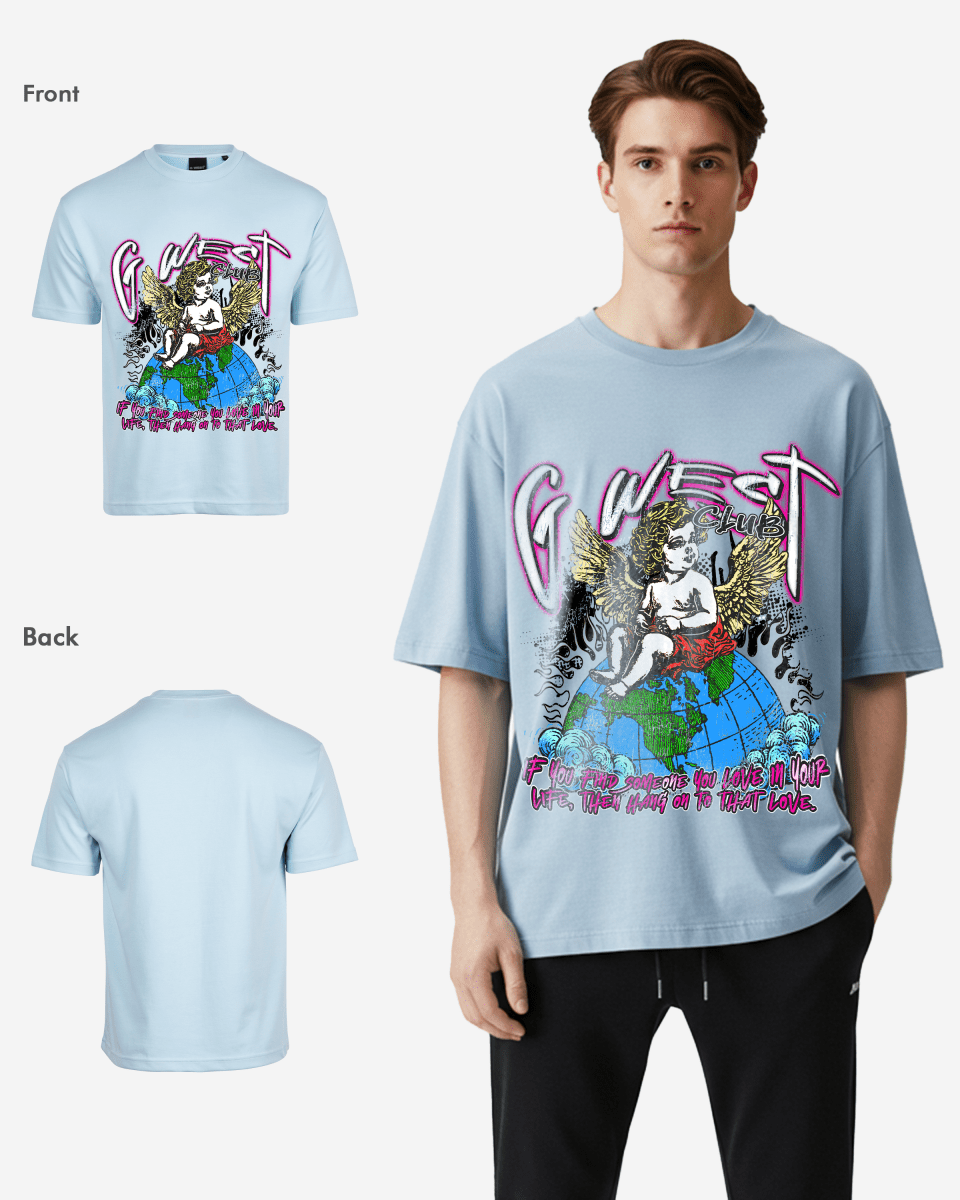 G West My World Oversized Tee G West