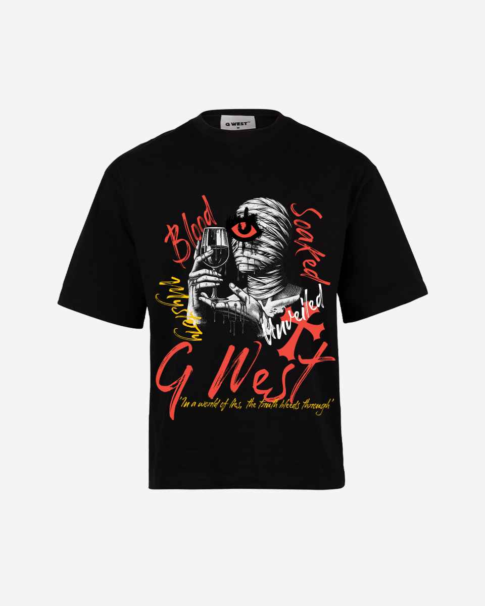 G West Mystery Unveiled Oversized T-Shirt Mens G West