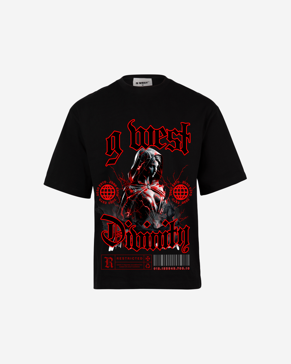G WEST MYSTIC DIVINITY OVERSIZED T-Shirt Mens G West