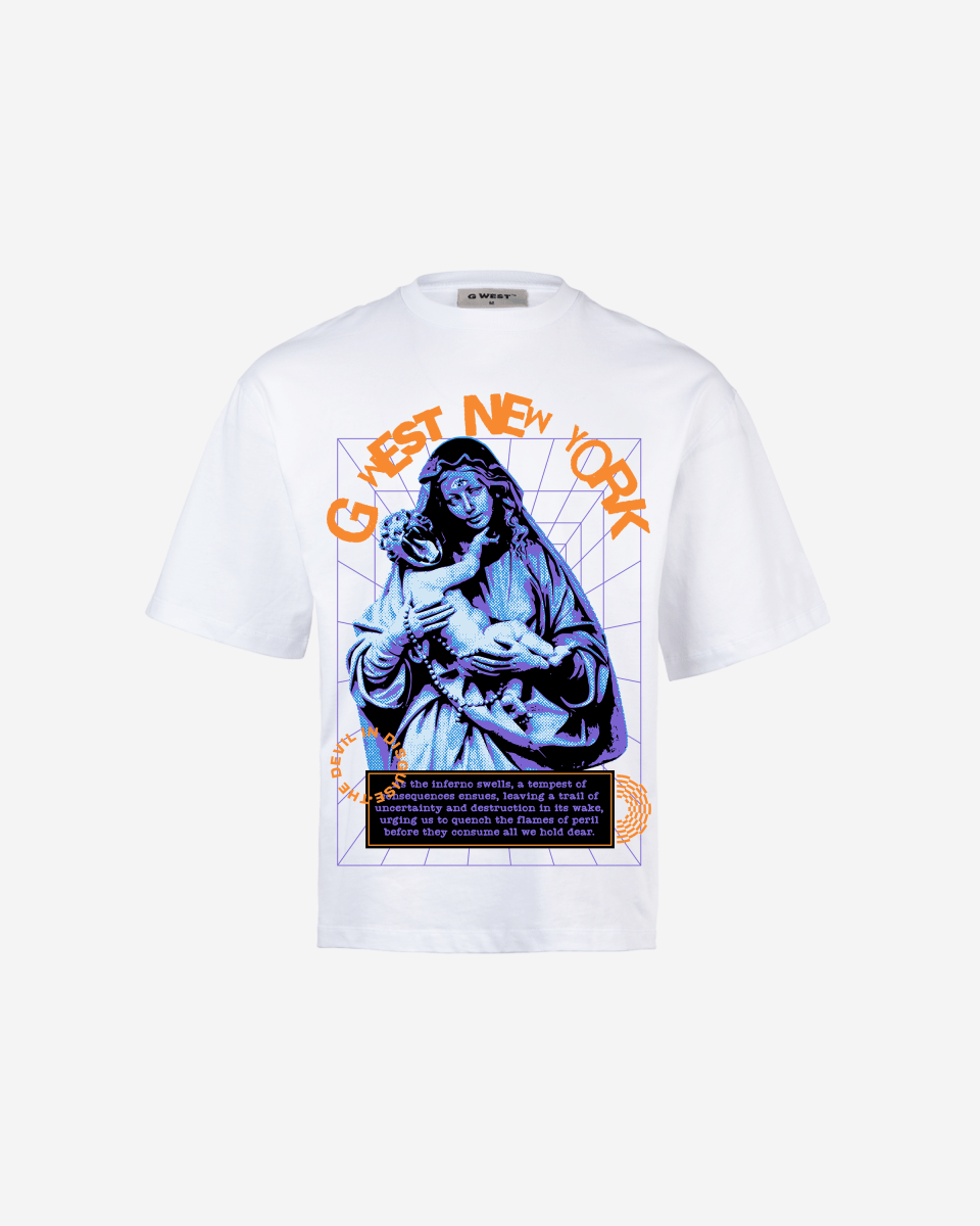 G WEST NEW YORK OVERSIZED T-Shirt Mens G West