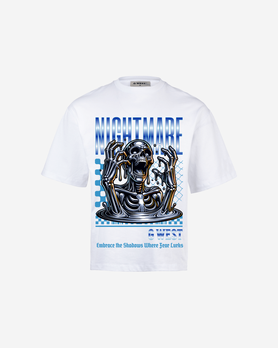 G WEST NIGHMARE OVERSIZED T-Shirt Mens G West
