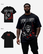 G WEST OLD WORLD WIDE STAR T SHIRT Big and Tall Mens G West