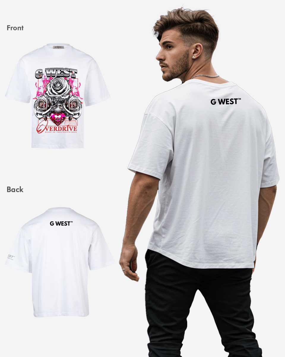 G WEST OVERDRIVE OVERSIZED T-Shirt Mens G West