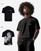 G West Mens Oversized Angel Girl Tee G West