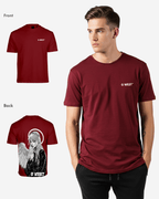 G West Mens Oversized Angel Girl Tee G West
