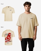 G West Mens Oversized Ascending Soul Life Style Tee  Style G West
