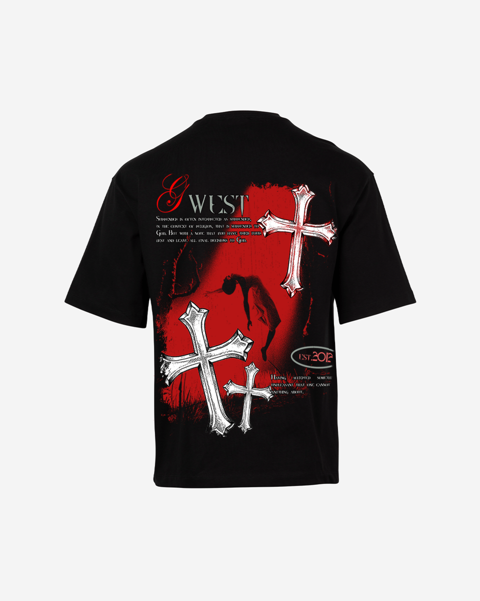 G West Mens Oversized Ascending Soul Life Style Tee  Style G West