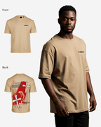 G West Mens Oversized Ascending Soul Life Style Tee  Style G West