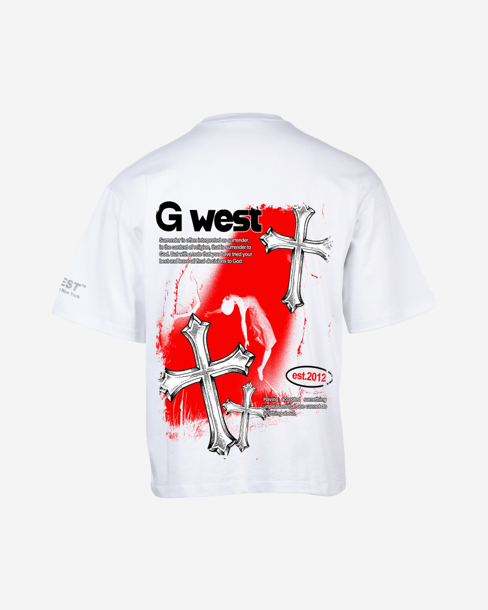 G West Mens Oversized Ascending Soul Tee G West
