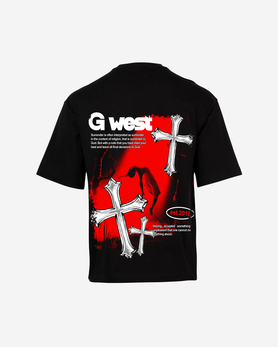 G West Mens Oversized Ascending Soul Tee G West