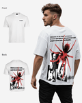 G West Mens Oversized Big Spider  T-Shirt G West