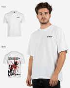 G West Mens Oversized Big Spider  T-Shirt G West