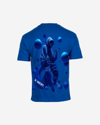 G West Mens Oversized Blue Man Tee G West