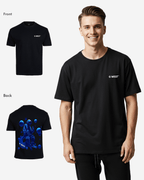 G West Mens Oversized Blue Man Tee G West