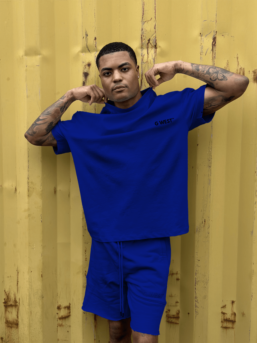G West Mens Oversize Blueberry Mohito Tee G West