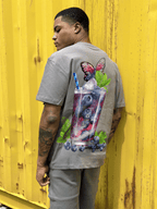 G West Mens Oversize Blueberry Mohito Tee G West