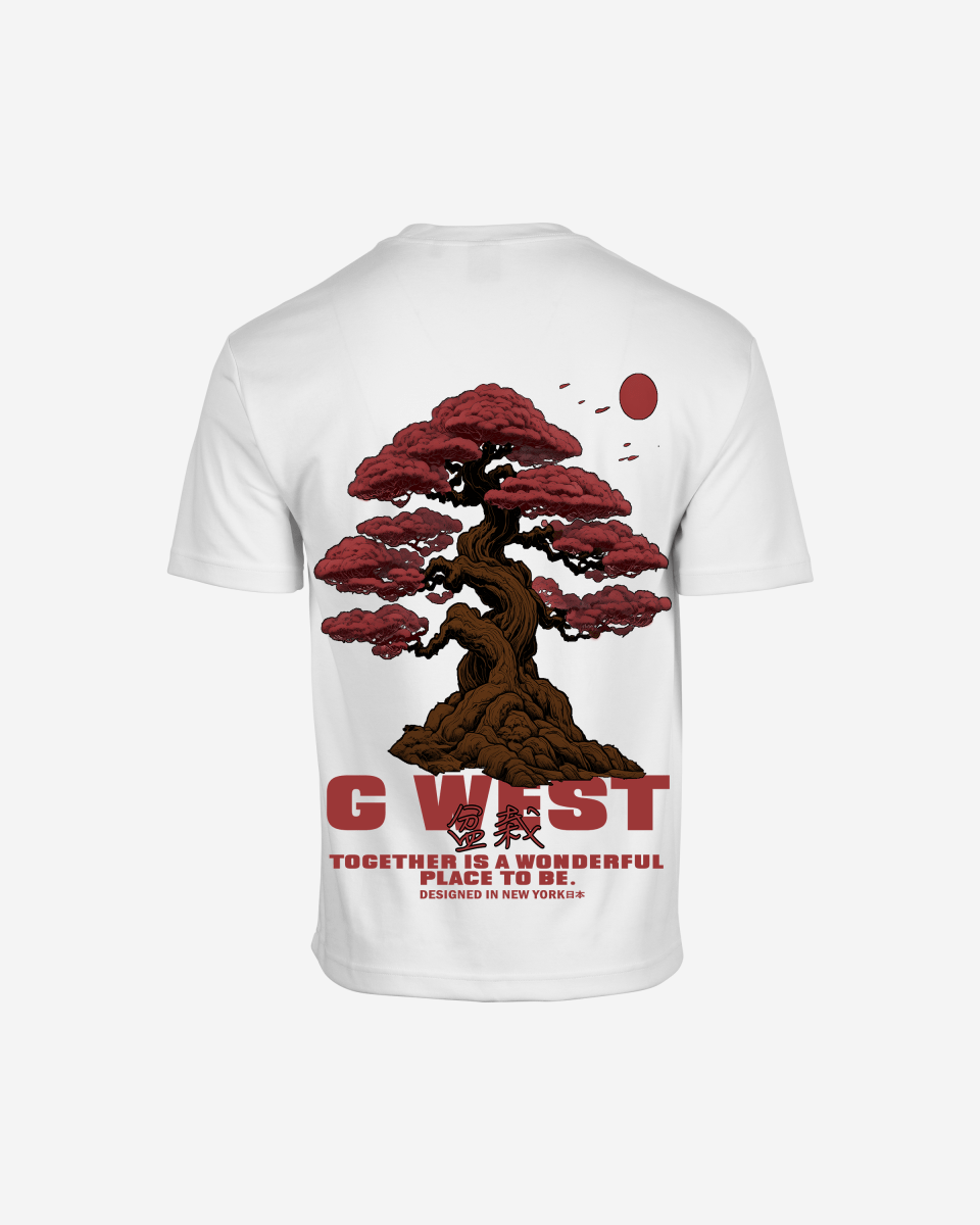G West Mens Oversized Bonsai Tee G West