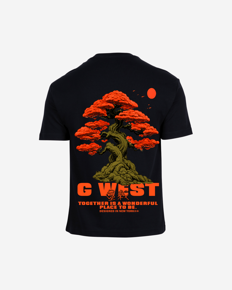 G West Mens Oversized Bonsai Tee G West