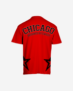 G West Mens Oversized Chicago Arch Logo Tee G West