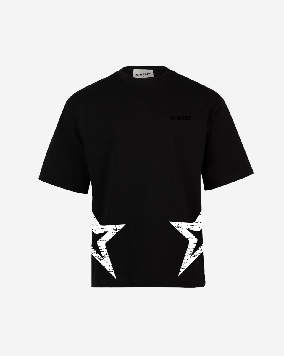 G West Mens Oversized Chicago Arch Logo Tee G West