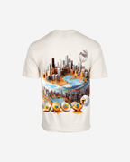G West Mens Oversized Chicago Cake Tee G West