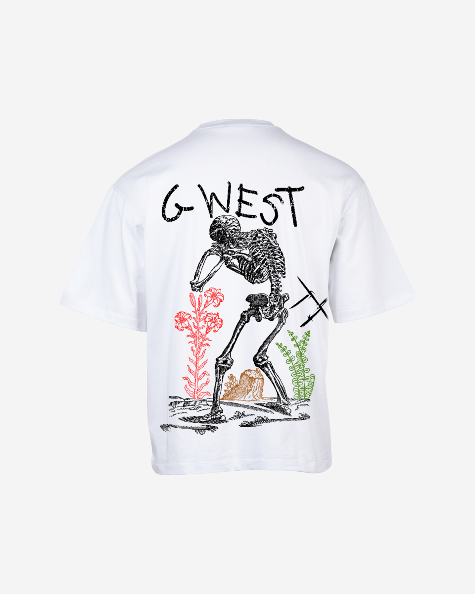 G West Mens Oversized Colors Of Life Tee G West