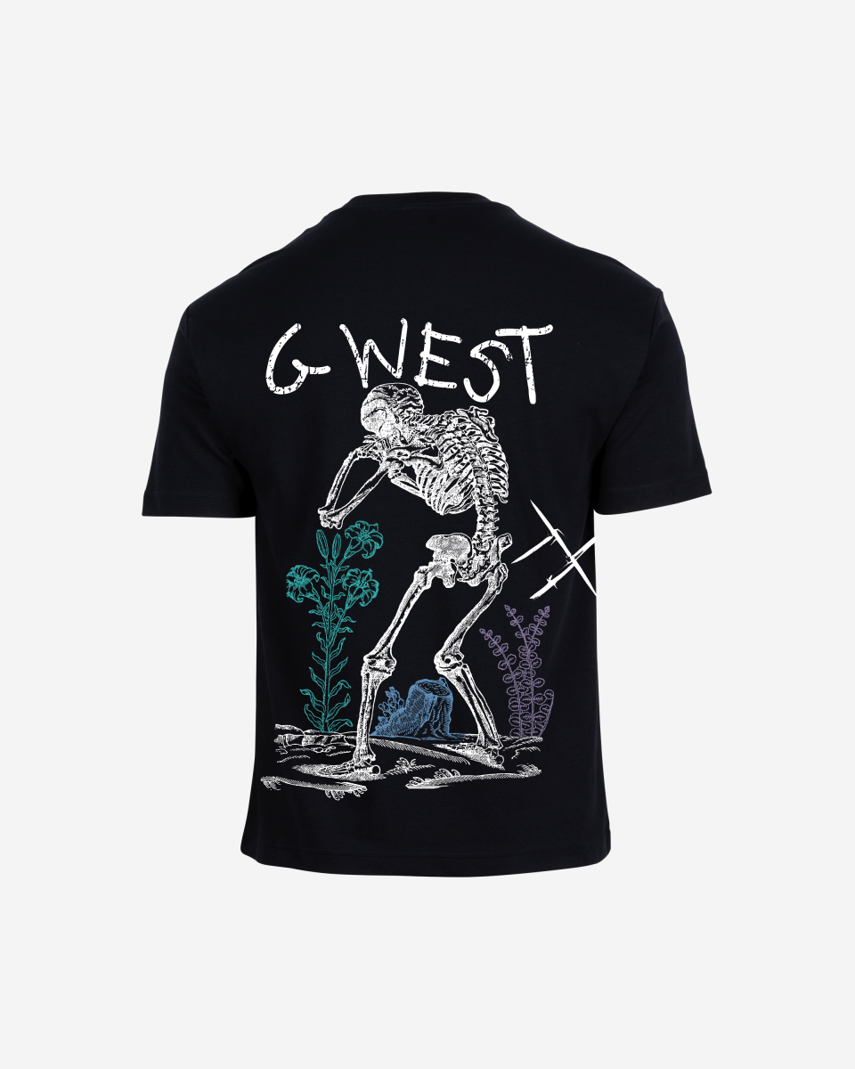 G West Mens Oversized Colors Of Life Tee G West