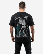 G West Mens Oversized Colors Of Life Tee G West