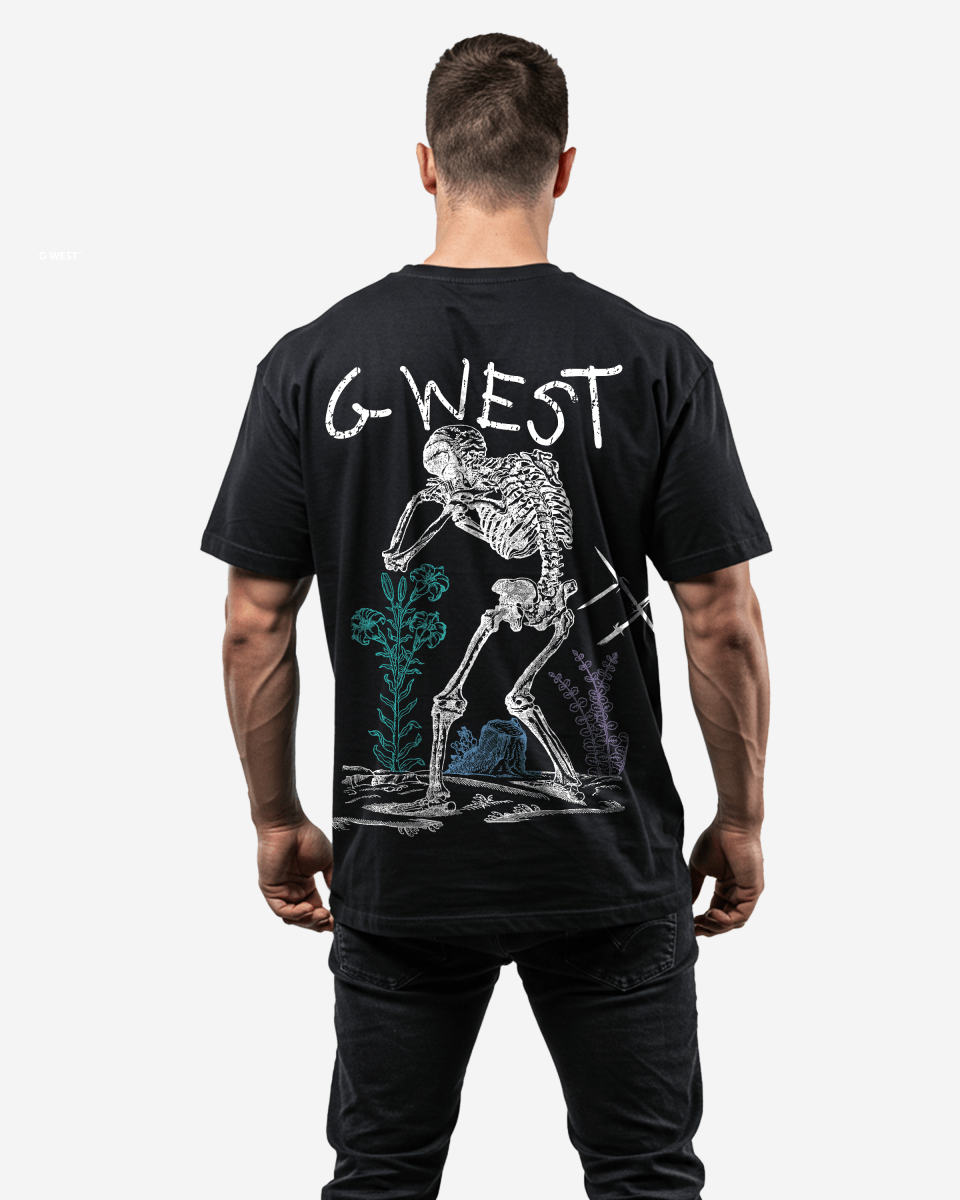 G West Mens Oversized Colors Of Life Tee G West