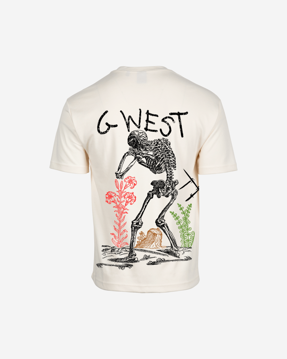 G West Mens Oversized Colors Of Life Tee G West