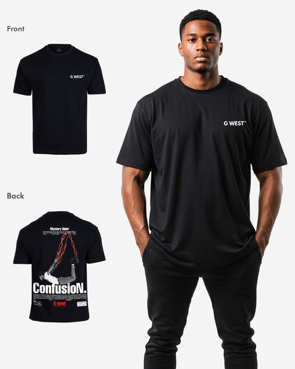 G West Mens Oversized Confusion Tee G West