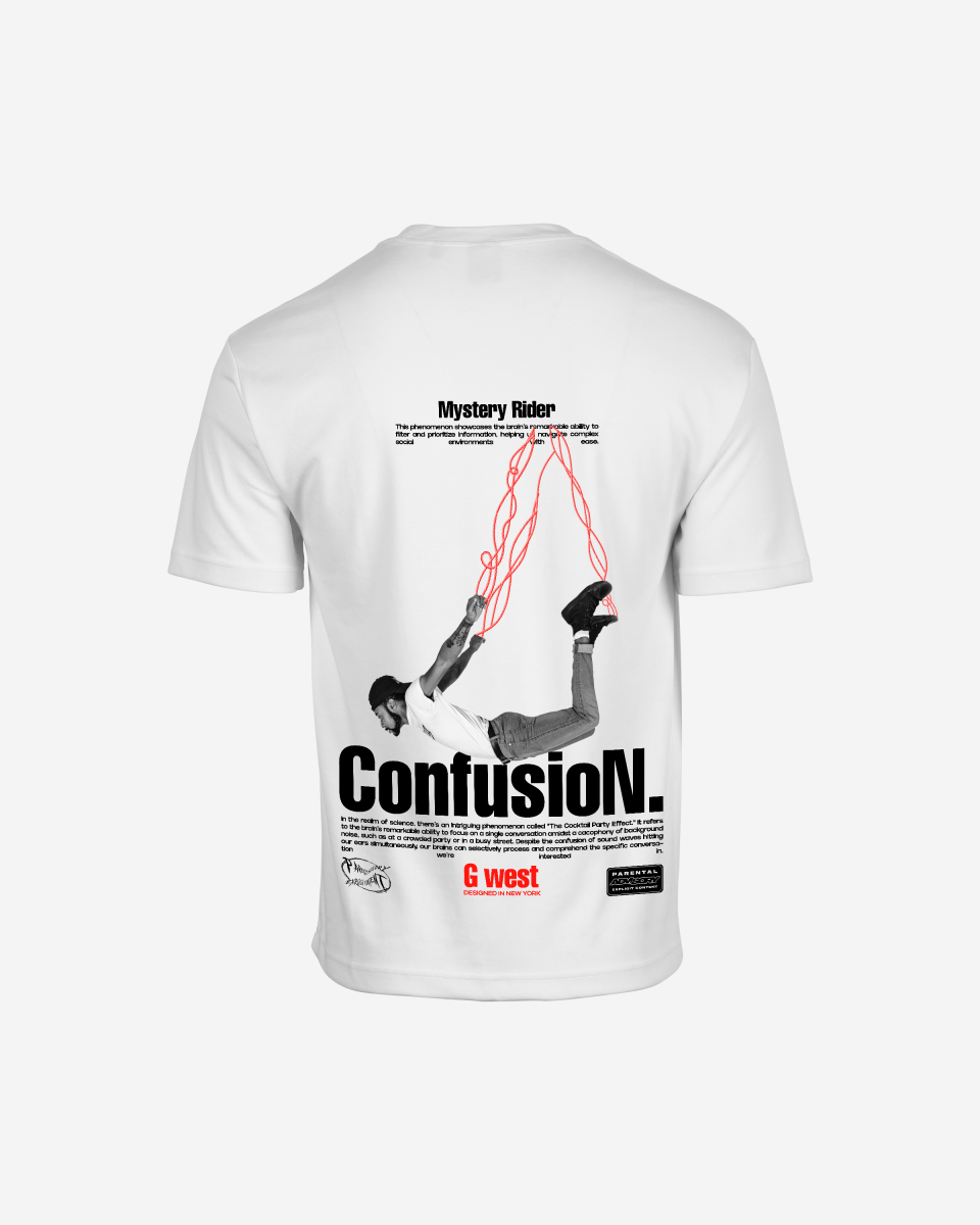 G West Mens Oversized Confusion Tee G West