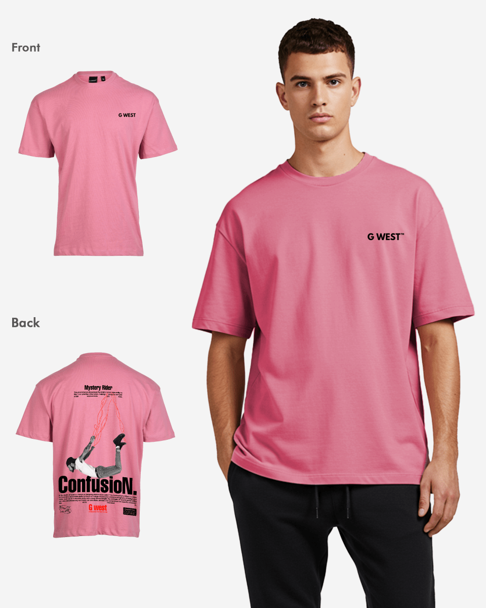 G West Mens Oversized Confusion Tee G West