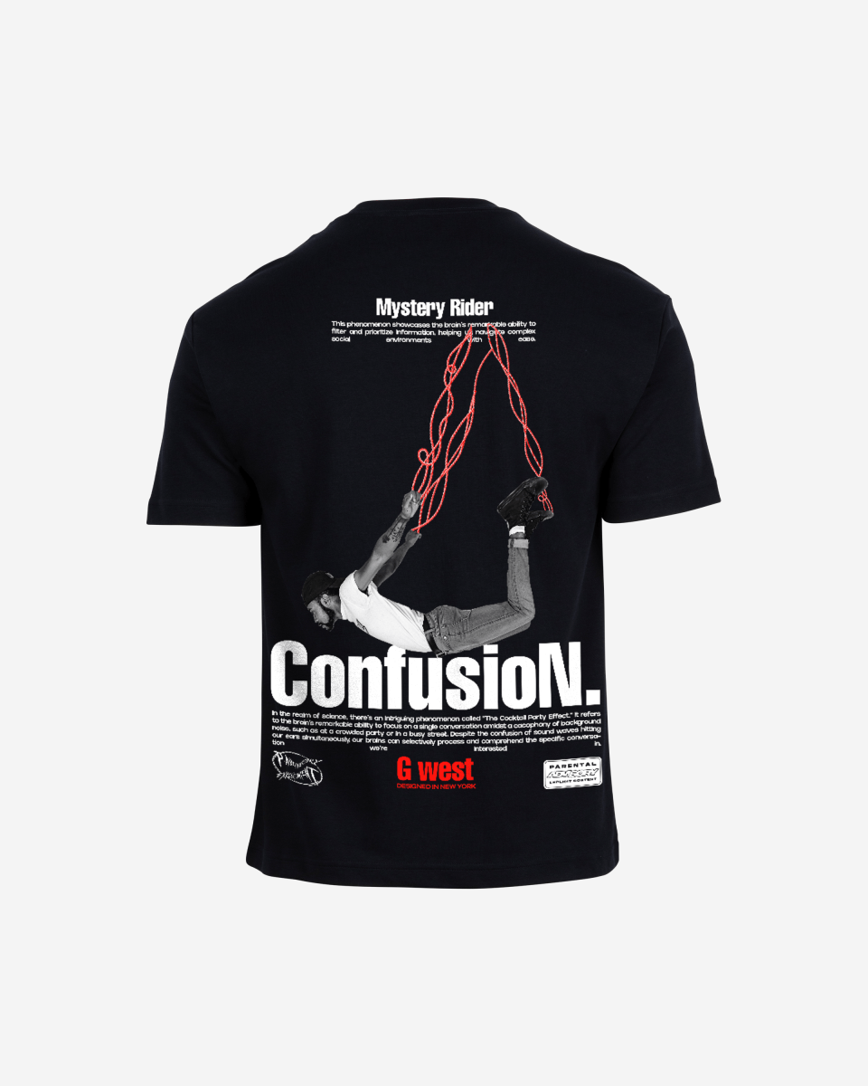 G West Mens Oversized Confusion Tee G West