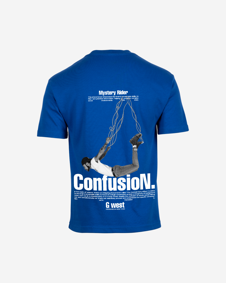 G West Mens Oversized Confusion Tee G West