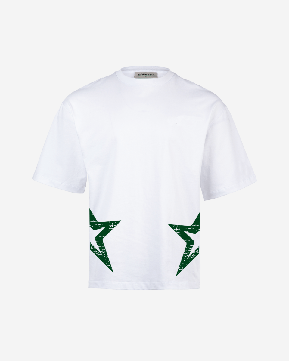 G West Oversized Cricket Pakistan Arch Logo T-Shirt Mens G West