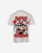 G West Mens Oversized Critical T-Shirt G West