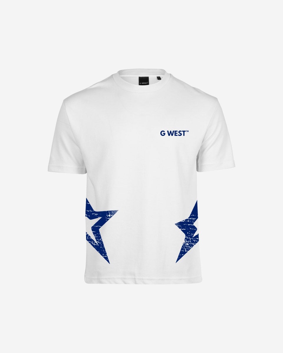 G West Mens Oversized Dallas Logo Tee G West
