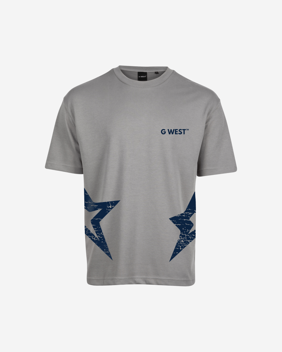 G West Mens Oversized Dallas Logo Tee G West