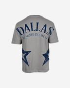 G West Mens Oversized Dallas Logo Tee G West