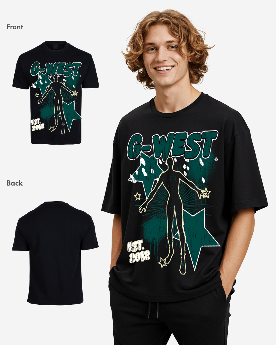 G West Oversized Dazzling Dynamo T-Shirt Mens G West