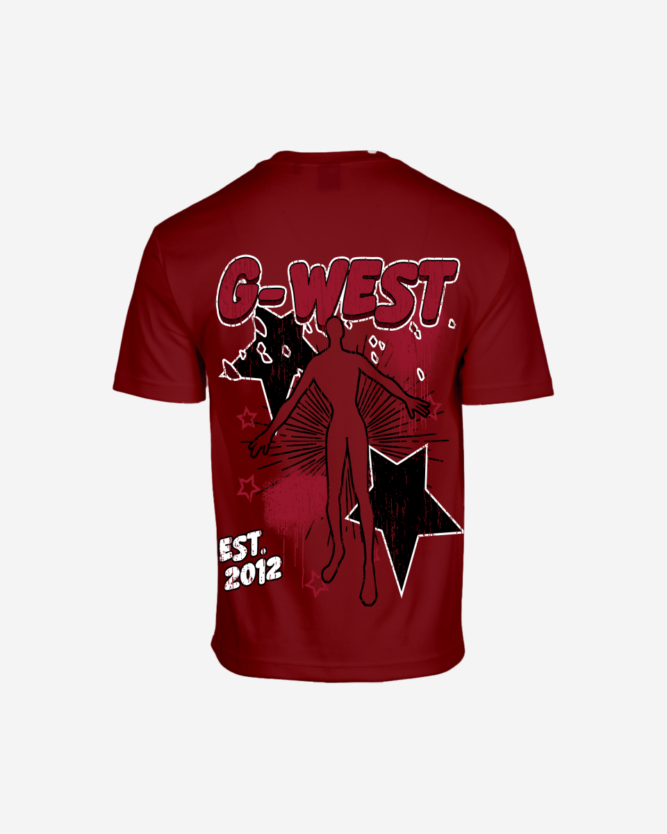 G West Mens Oversized Dazzling Dynamo Tee G West